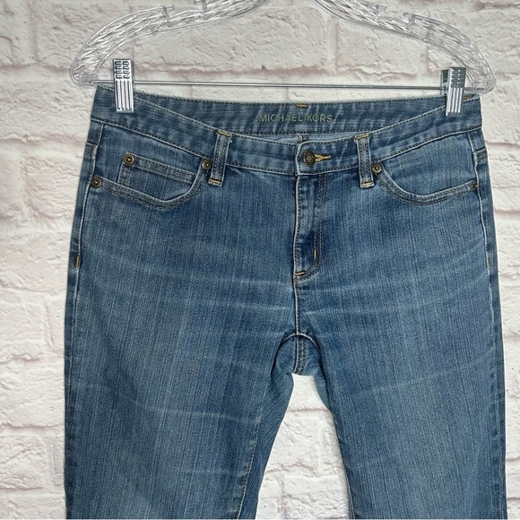 Michael Kors Boot Cut Low Rise Jeans - Picture 3 of 13